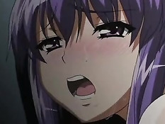 В битком забитом вагоне метро парень оттрахал раком хентай девку