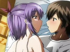 В битком забитом вагоне метро парень оттрахал раком хентай девку