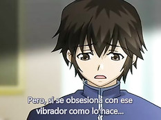 В битком забитом вагоне метро парень оттрахал раком хентай девку