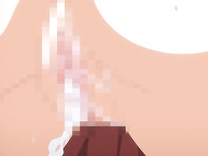 Парень занимается любовью с аниме подругой с розовыми волосами