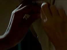 Мужчина на кровати оттрахал в миссионерской позе юную Jane March