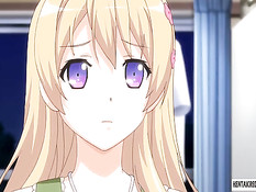 Похотливые ребята связывают хентай девчонок и трахают в киску