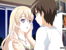 Похотливые ребята связывают хентай девчонок и трахают в киску