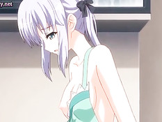 Аниме малышке делают куннилингус и вставляют член в бритую писю