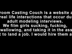 Девушку с татуировками и пирсингом в киске ебут на порно кастинге