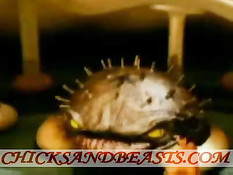 Злобным 3D монстрам нравится трахаться с красивыми девчонками