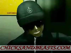 Злобным 3D монстрам нравится трахаться с красивыми девчонками