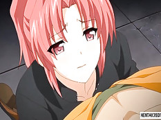 Похотливые ребята в комнате связали и оттрахали хентай девчонок