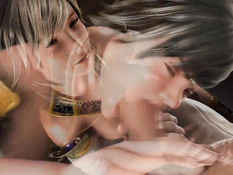 3D девушка отсосала здоровый член и вставила его в бритую пизду