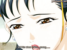 Парень взял на руки и отодрал в анус очкастую хентай учительницу