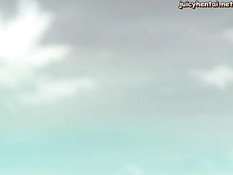 Парень взял на руки и отодрал в анус очкастую хентай учительницу