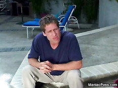 Две грудастые блондинки лесбиянки трутся сиськами и лижут клитор