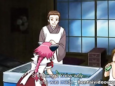 Лесбиянка вылизала киску хентай девушке и оттрахала страпоном