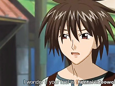 Лесбиянка вылизала киску хентай девушке и оттрахала страпоном