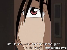 Лесбиянка вылизала киску хентай девушке и оттрахала страпоном