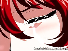 Три хентай девушки по приказу господина занимаются лесби сексом