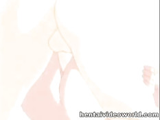 Развратные хентай девчонки отсасывают член молодому очкарику