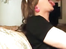 Парень в маске в презервативе оттрахал свою сексуальную подругу