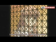 Светловолосая хентай девушка сосёт и ебётся с парнем на скамейке