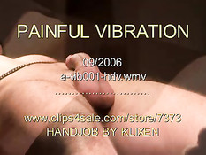 Она привязала к члену мужа вибратор и довела до семяизвержения