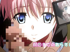 Хентай девушка ночью в лесу дрочит член сиськами и ебётся раком