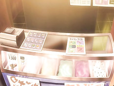 Хентай девушка ночью в лесу дрочит член сиськами и ебётся раком