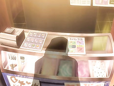 Хентай девушка ночью в лесу дрочит член сиськами и ебётся раком