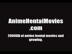 Парень на кровати трахается с хентай девкой с зелёными волосами