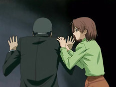 Страстные хентай девчонки втроём занимаются лесбийским сексом