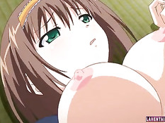 Паренёк дал отсосать хентай девчонке и засадил в неё свой пенис