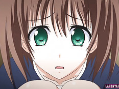 Паренёк дал отсосать хентай девчонке и засадил в неё свой пенис