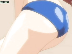 Парень в душе засадил свой член грудастой хентай девушке в попу