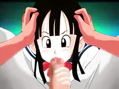 Сиськастых аниме девчонок трахают и заливают потоками спермы