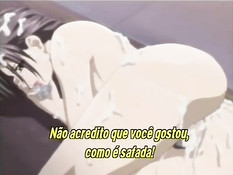 Отлизал киску грудастой хентай подруге и засадил в неё свой член