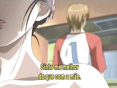 Отлизал киску грудастой хентай подруге и засадил в неё свой член