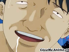 Мужчина оттрахал на скамейке в парке связанную хентай девчонку