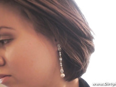 Симпатичная молодая россиянка в чулках трахается с бойфрендом