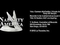 Грудастые тёлки Nicole Aniston и Carmen McCarthy затрахали парня