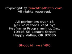 За неоплаченные долги коллектор отъебал рыжую русскую девушку