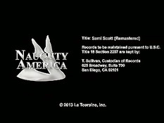 Зашёл в гости и оттрахал грудастую брюнетку в чулках Sami Scott