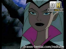 Аниме женщина отсасывает парню ночью на природе и даёт в анус