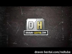 После отсоса Бэтмен отъебал и залил спермой злодейку Харли Квинн