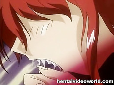 Парнишка занимается сексом с двумя влюблёнными аниме девками