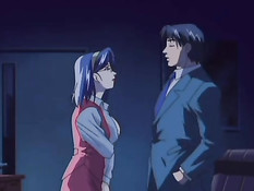 Похотливый босс трахает в кабинете грудастую сотрудницу в очках