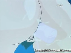 Обнажённую хентай девку под водой в море оттрахали вибратором