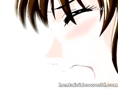 Обнажённую хентай девку под водой в море оттрахали вибратором