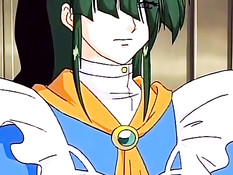 Парень наблюдает как хентай лесбиянки ебутся используя страпон