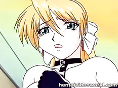 Парень наблюдает как хентай лесбиянки ебутся используя страпон