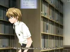 Хентай девка в короткой юбке легла на кровать и раздвинула ножки