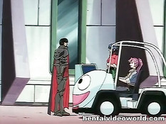 Рыцарь приковал аниме девушку цепями и заставил отсасывать член